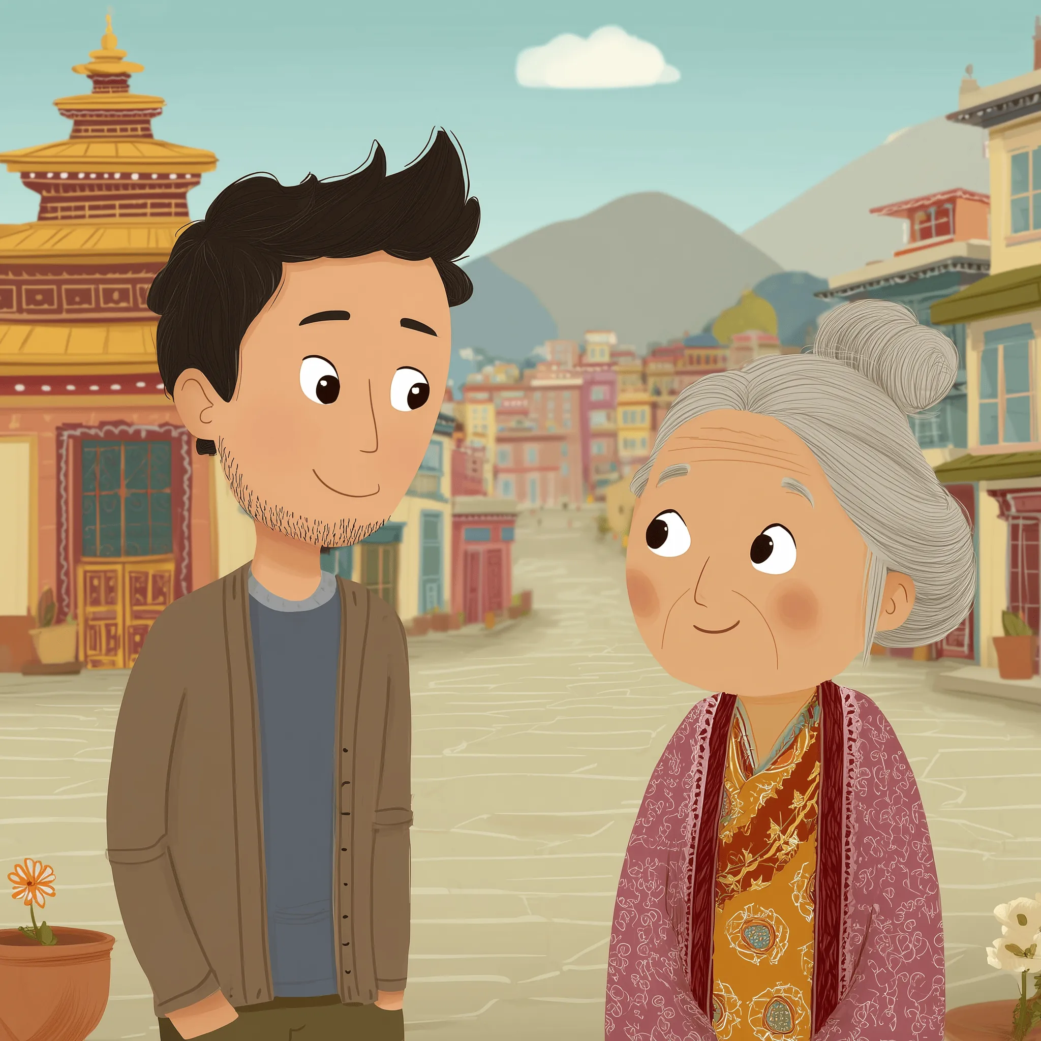 Conversation illustration